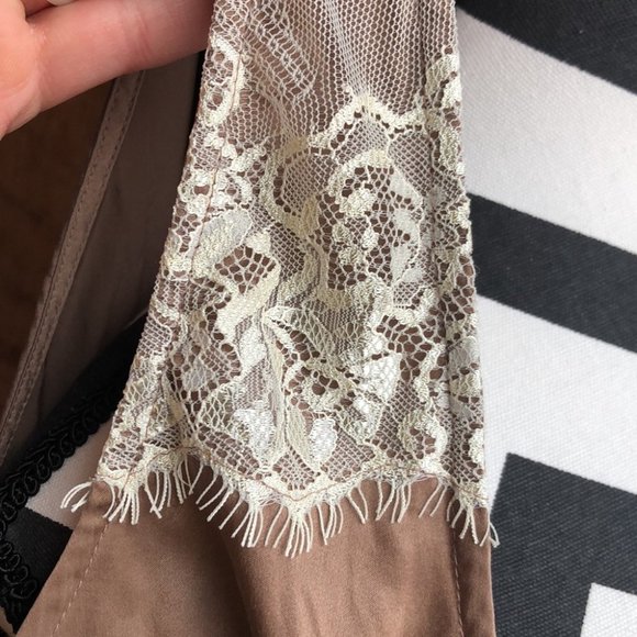 White House Black Market Silk Lace Detail Tank - Picture 10 of 11